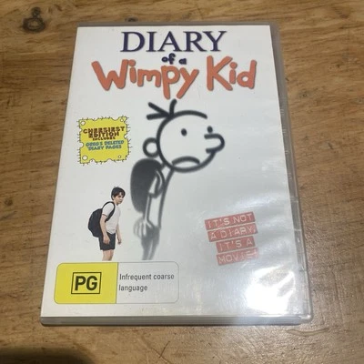 Diary of a Wimpy Kid (DVD, 2010) Region 4 Fast Free Post - Image 1 of 4