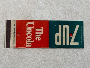 P73 Vintage Matchbook Cover 7UP Beverage Company Advertisement Soda Pop - Picture 1 of 2