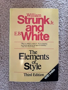 The Elements of Style - 0024182001, paperback, Jr William Strunk - Imagen 1 de 1
