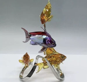 Swarovski Crystal Paradise Fish Sea Goldies Figurine 1083778 - Picture 1 of 24