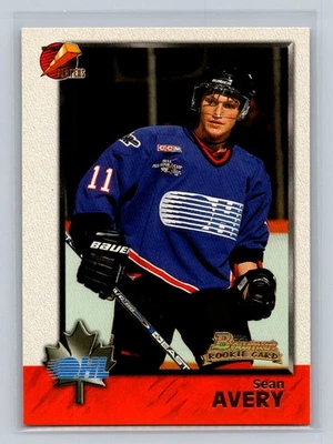 1998 Bowman CHL #35 Sean Avery Owen Sound Platers - Image 1 of 2