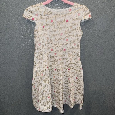 Gray Girls Size 6 Disney Jumping Beans Princess Short Sleeve Casual Dress - Image 1 of 4