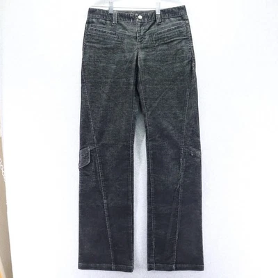 Pantalones Athleta Para Mujer 4T Alto Pana Cazo Carga Bootcut Informal Elastizados Negros Foto 1 de 4