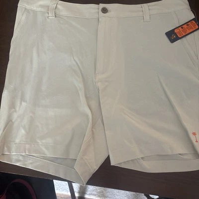 Pantalones Cortos Margaritaville Para Hombres 4 Vías Elastizados Secado Rápido Carillón de Viento Talla 38WX 7 L Foto 1 de 4