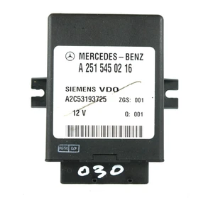 06-2012 mercedes w251 r350 r500 r320 rear air suspension control module computer - Picture 1 of 12