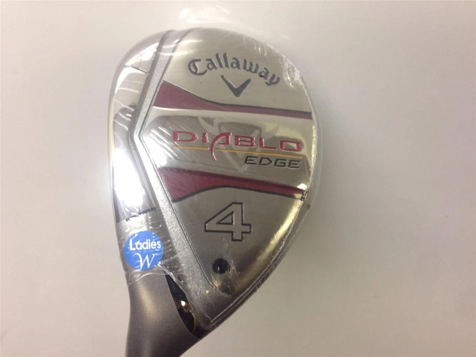 LADIES CALLAWAY DIABLO EDGE HYBRID RESCUE 4 IRON LADY GRAPHITE 24 DEG LEFT HAND - Image 1 of 1