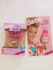 Barbie Pretty Surprise Makeup Fragrance Cosmetic Vintage 1991 Bundle - Picture 1 of 2