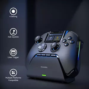 Wireless Gaming Controller Interactive Screen Gamepad for PC/Switch/iOS/Android - Picture 1 of 8