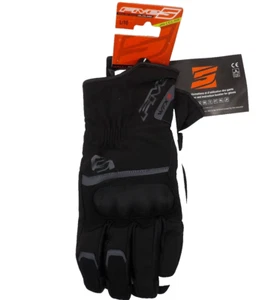 Five 5 Motorcycle Gloves WFX3 Man WP 1.8 Black White Size Large / 10 Men's - Picture 1 of 12