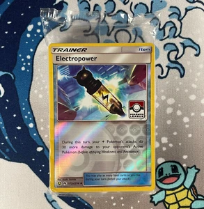 Electropower 172a/214 Pokemon League Promo Sun & Moon Pokemon Cards NEW/SEALED - Picture 1 of 3