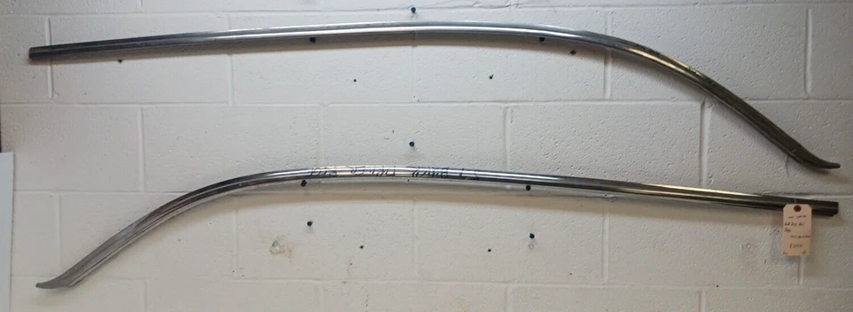 Juego de rieles de goteo de techo OEM GM LH+RH Buick Special/Oldsmobile 88-98 (Bin58)(A) Foto 1 de 4