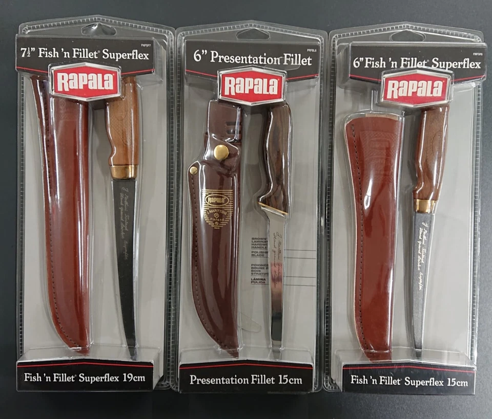 Rapala Marttiini Fillet Superflex Filetiermesser Presentation Laminates NEW OVP