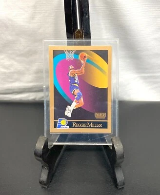 1990-91 REGGIE MILLER SkyBox NBA Sports Card #117 Indiana Pacers HOF (NM-MT) - Imagem 1 de 3