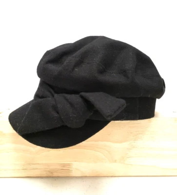 Gorra retorcida para mujer INC International Concepts talla única - sombrero negro Foto 1 de 4