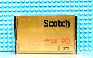 SCOTCH MASTER 90 TYPE I BLANK CASSETTE TAPE (1) (SEALED) - Picture 1 of 3
