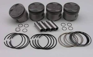 NIPPON RACING JDM HONDA TURBO B-SERIES PISTONS B16A B18B B18C 81MM FLOATING N - Picture 1 of 2