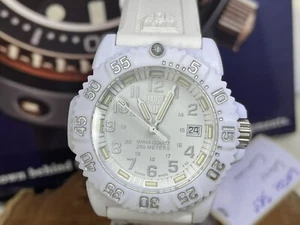 Luminox Navy Seal Colormark Series Whiteout Watch 3057-WO Tritium White - Picture 1 of 8