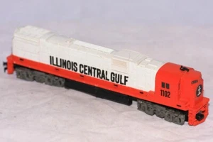 Tyco HO Scale Illinois Central Gulf Alco Super 630 #1102 powered locomotive - Picture 1 of 7