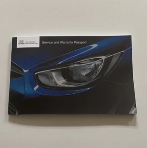 New Blank Hyundai Service Record Log Book Booklet - Picture 1 of 7