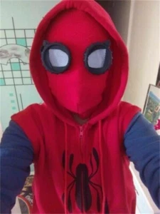 Spider-Man: Homecoming Mask Spiderman Caperucita Roja Máscaras Halloween Cosplay Accesorios Cos - Imagen 1 de 7