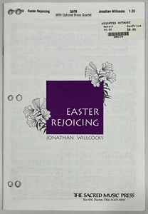 Easter Rejoicing by Jonathan Willcocks SATB Chorus Keyboard Brass Sheet Music - Picture 1 of 5