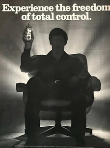 1981 SONY 2 PAGE Vintage Print Ad Experience the freedom of total control. - Picture 1 of 2
