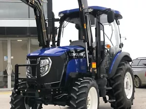 Lovol M604 60hp Tractor, Front end Loader, Syncro Gearbox, Aircon Cabin + More - Picture 1 of 12