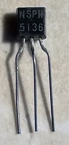 National PN5136 2N5136 NPN Transistor - NOS - Picture 1 of 1