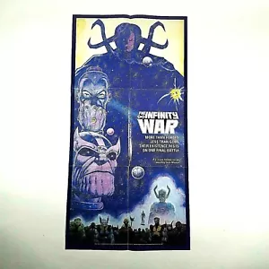 MARVEL - LA GUERRA DELL'INFINITO THANOS - JIM STARLIN RARO POSTER ARTISTICO 33x16 - Foto 1 di 7