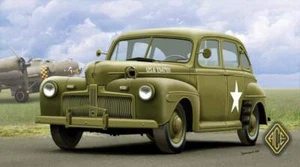 US Army Staff Car Model 1942 (Plastic model kit) 1/72 ACE 72298 - Picture 1 of 7