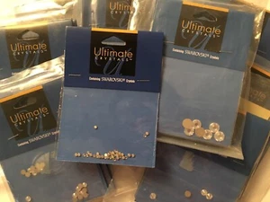 Ultimate Crystals Swarovski Clear & AB, Sizes 5ss to 34ss - Your Choice - Picture 1 of 13