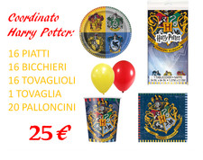 Party set #1 Coordinato tavola harry potter festa compleanno sweet table