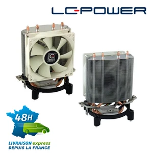 LC-Power Cosmo Cool LC-CC-95 Ventirad 92mm 130W AM4/AM5 • ROULEMENT HYDRAULIQUE - Photo 1/6