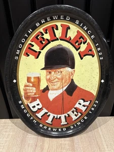 Vintage Tetley Bitter Drinks Metal Tray - Picture 1 of 3