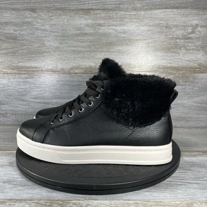 Zapatillas chuckka de piel sintética negras para mujer Koolaburra by UGG Sundell Fuzz talla 7 - Imagen 1 de 8