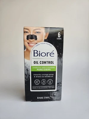 Bioré Charcoal Deep Cleansing Pore Nose Strips - 6ct - Image 1 of 3