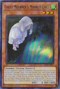 Yu-Gi-Oh! Ghost Mourner & Moonlit Chill (Alternate Art) (UR) Ultra Rare 25th Ann - Picture 1 of 1