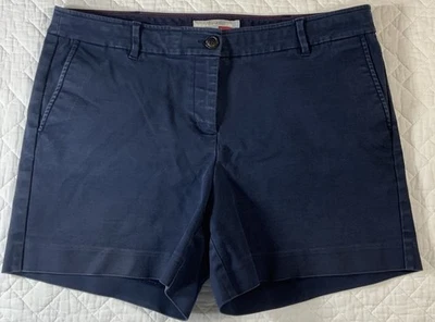 Boden Women’s Blue Shorts – Size 12 – Flat Front – 97% Cotton, 3% Elastane (G9) - Image 1 of 4