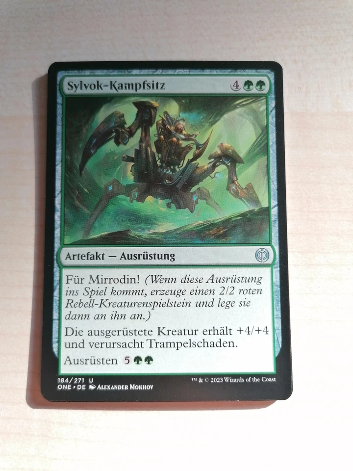 MTG MAGIC THE GATHERING PHYREXIA: ALL WILL BE ONE Sylvok-Kampfsitz - Bild 1 von 1