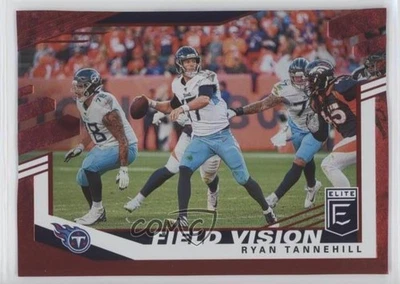 2020 Panini Donruss Elite Field Vision Red /99 Ryan Tannehill #4 - Image 1 of 2