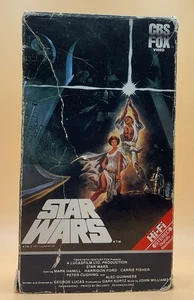 Star Wars VHS 1977, 1984 CBS FOX **Buy 2 Get 1 Free** - Picture 1 of 6