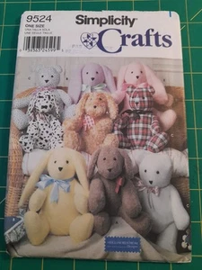 Simplicity 9524 Craft Pattern - Picture 1 of 4