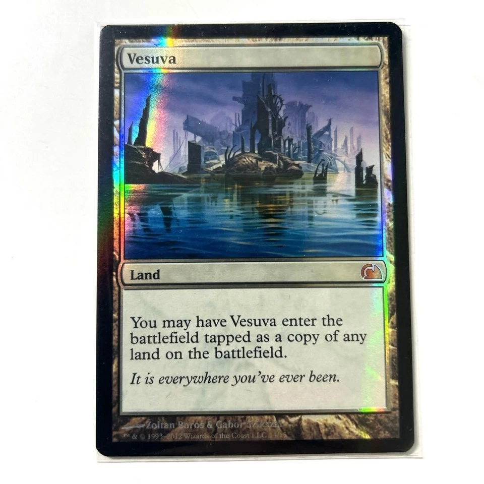Tarjeta Vesuva Foil Magic The Gathering en perfecto estado - Imagen 1 de 1