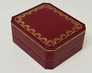Red Presentation Jewellery Box For Ring or Pendant Compatible Size with Cartier - Picture 1 of 6