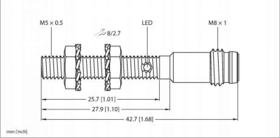 TURCK BI1-EG05-AP6X-V1331 Inductive 1 Piece - Image 1 of 1
