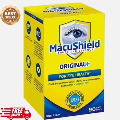 MacuShield Original Plus Capsules - 90-day pack, Eye Health Supplement