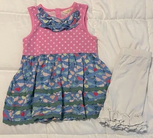 Matilda Jane Lovebird Tunic Girls Camp MJC Size 6 - Picture 1 of 2