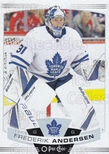 2019-20 O-Pee-Chee #256 Frederik Andersen - Picture 1 of 1