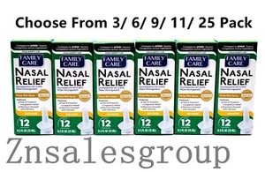Nasal Spray Original Decongestant Pump Mist Spray 12 HR Relief 0.5oz 3/6/9/11/24 - Picture 1 of 5