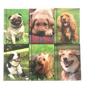 Bolso de mano de espalda dura brillante cachorro perro bloc de notas 6 cm x 8,5 cm - Imagen 1 de 2
